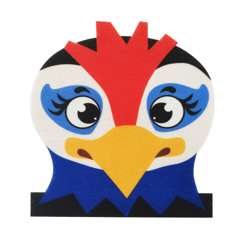 69动物头饰儿童卡通动物头饰表演道具兔子老虎讲故事课本剧牛