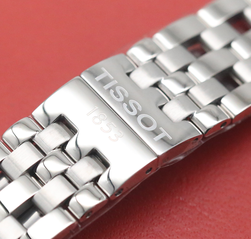 适用天梭1853卡森系列 c363/463 原装原厂钢带表链男女 14mm 18mm宓蝶