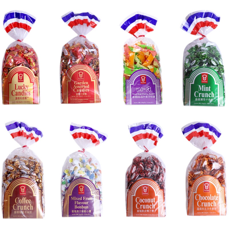 嘉顿利是糖 350g袋 香港进口利是糖 草莓味嘉顿什锦糖 年货喜庆结婚