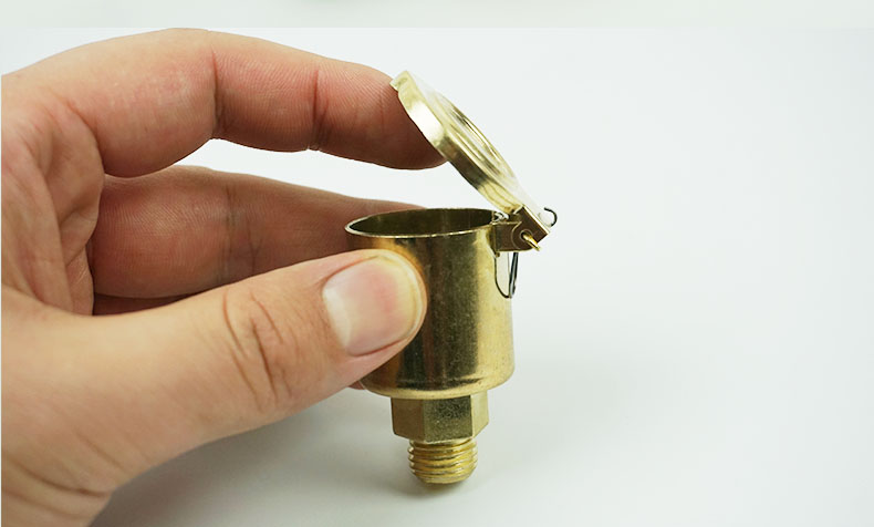 铜弹簧盖油杯弹盖牛油杯翻盖式机油杯机床设备嘴m6m8m10m12m61口径810