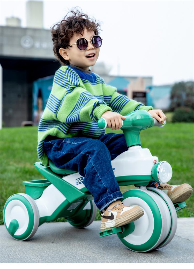 三轮车脚踏板儿童小形网红三轮车儿童带后斗脚踏板轻便1一3岁到6岁