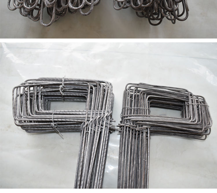 大棚地锚温室大棚钢丝地锚热镀锌高强度防锈耐腐蚀固定压膜绳预埋地锚