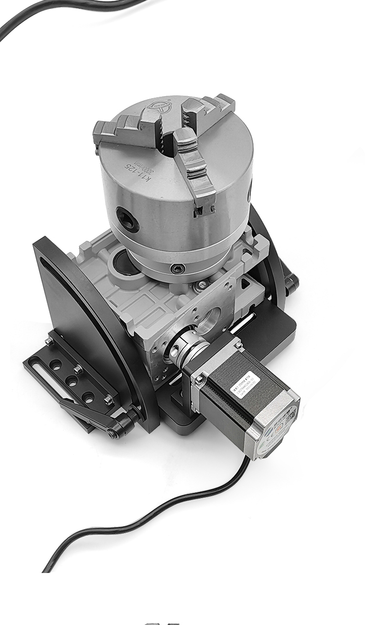 高精度焊接用减速机旋转夹具调速电机旋转头氩弧焊激光焊旋转工装 fd