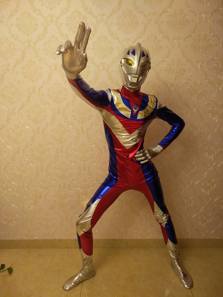 抖音同款cos奥特曼衣服成人女奥特曼皮套真人紧身奥特曼衣服大人