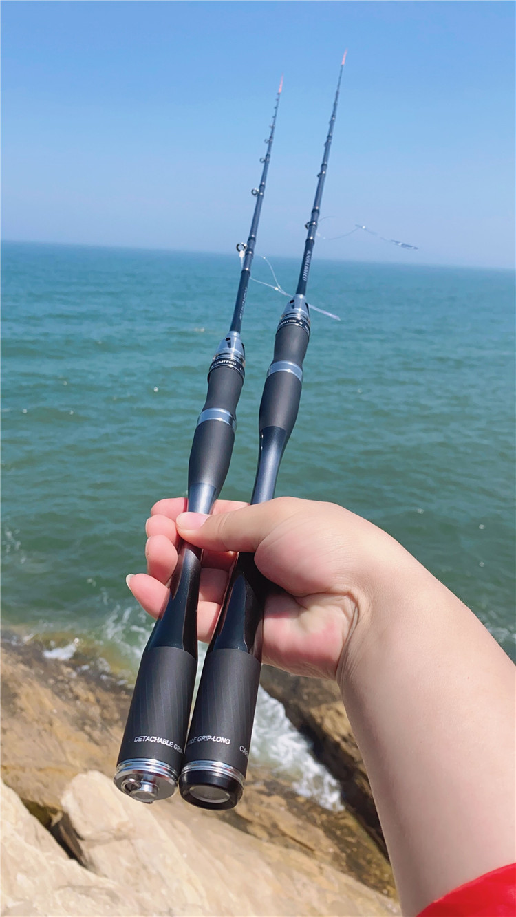 新款s3海筏竿日本筏钓竿超轻碳素桥筏竿黑鲷淡海通用筏竿套装定制s3双