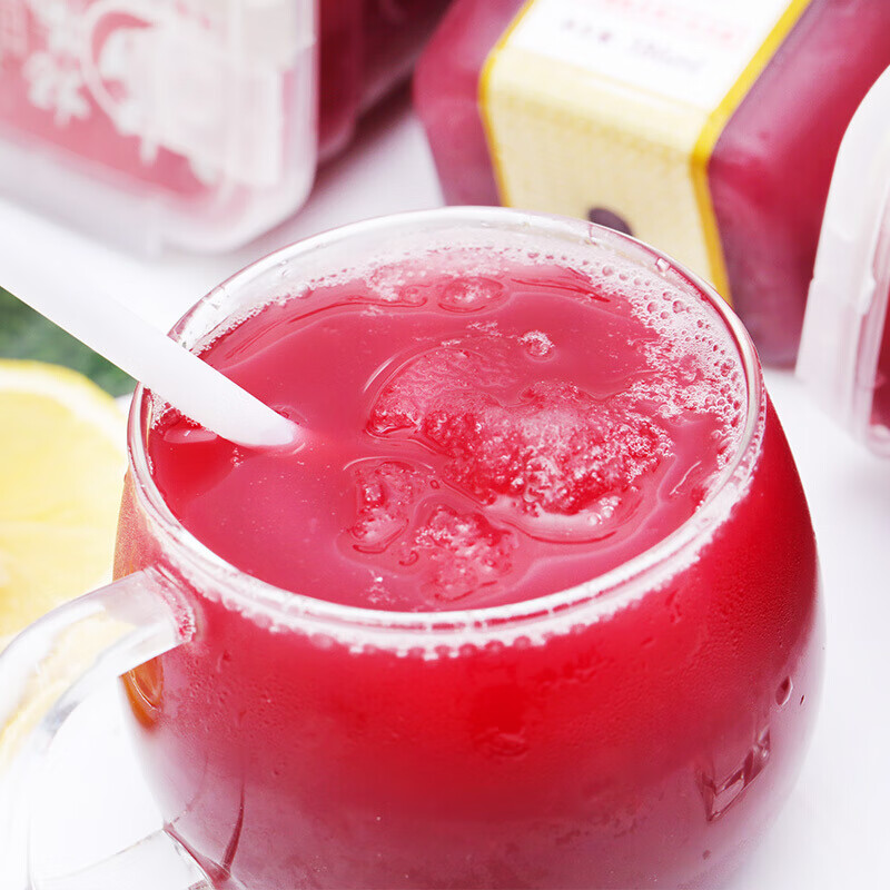 浙仙梅仙居杨梅汁386ml瓶装冰镇果蔬汁网红饮料鲜榨杨梅原汁 386ml*6