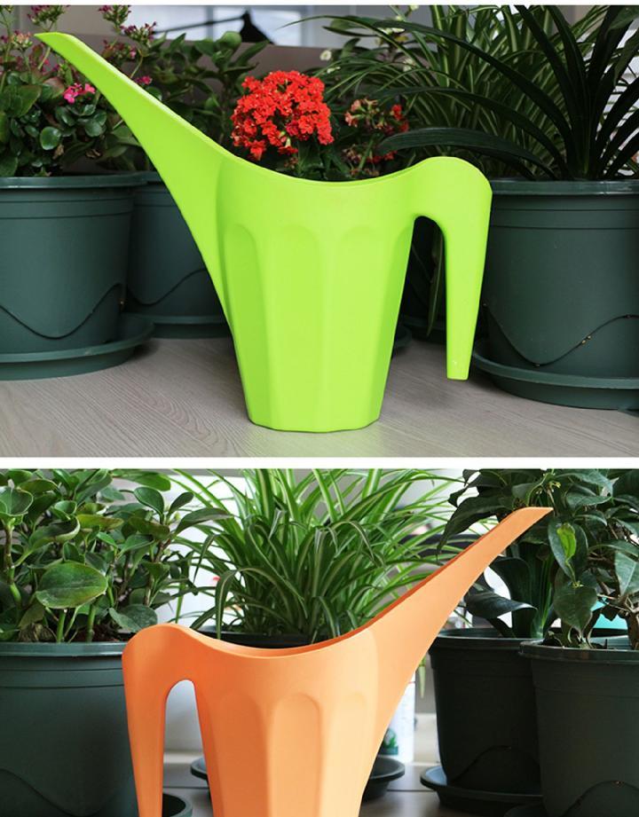 园艺洒水壶家用种菜浇花室内盆栽加厚塑料长嘴浇花壶养花工具创意奔新