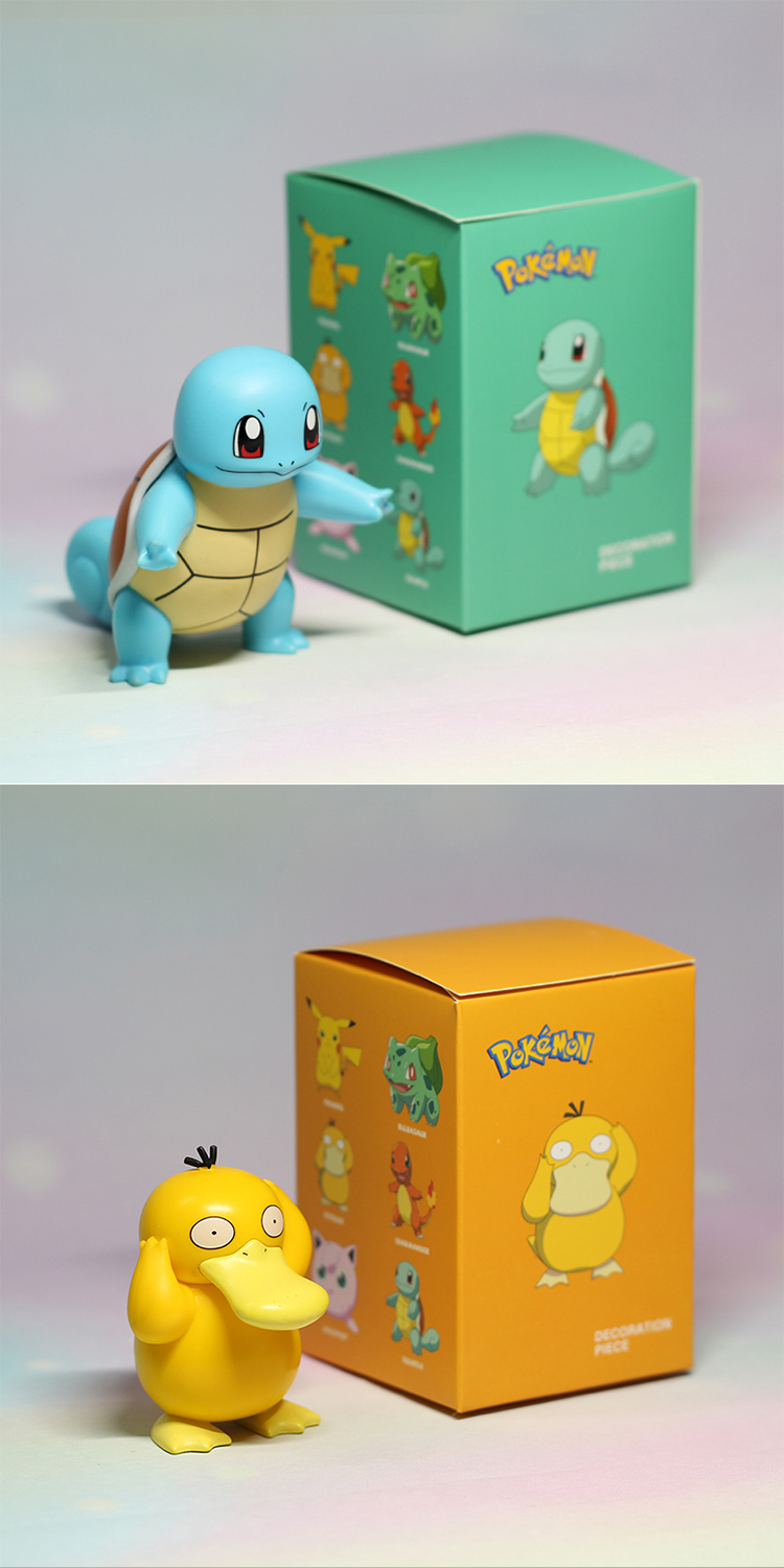 迪士尼(disney)精灵宝可梦盲盒卡比兽皮卡丘神奇汽车桌面车载小摆件