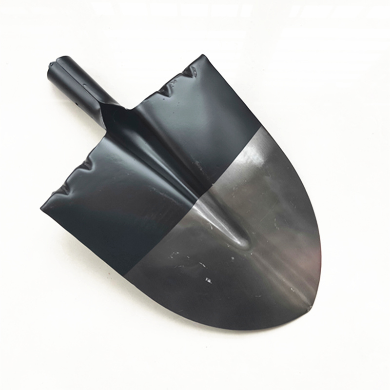 尖头钢锹农用加厚锰钢圆头挖树铁锹挖土翻地户外全钢铁锨尖锹燕南宽肩