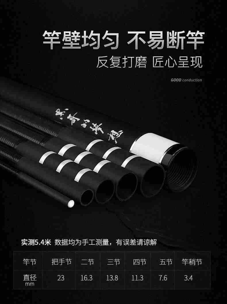 禧玛诺2022新款汉鼎一号三代鱼竿钓鱼竿鲫鱼碳素台钓竿官网五大品牌轻