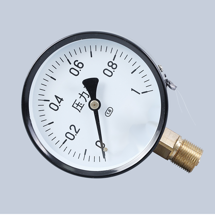 y100压力表1mpa水压表气压表弹簧管压力表16mpa