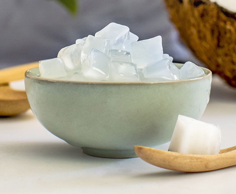 椰果粒原味椰果肉椰果粒水晶果珍珠奶茶原料椰果奶茶专用小袋装椰果