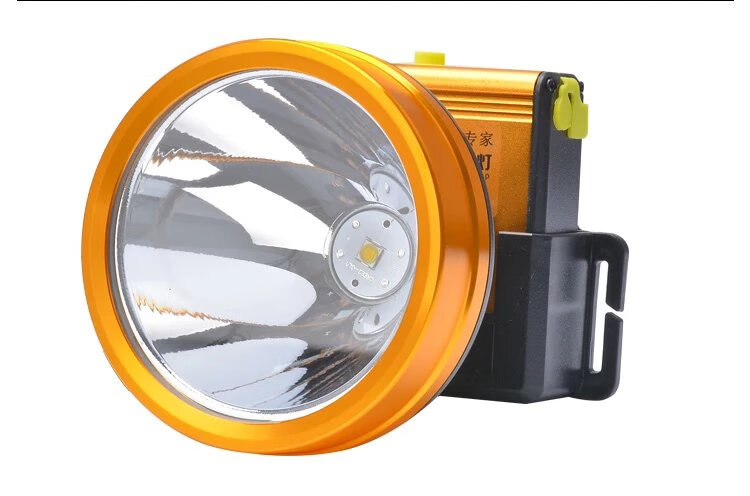 头灯超长续航大容量矿灯2021强光充电超亮远射防水夜钓灯led黄光户外