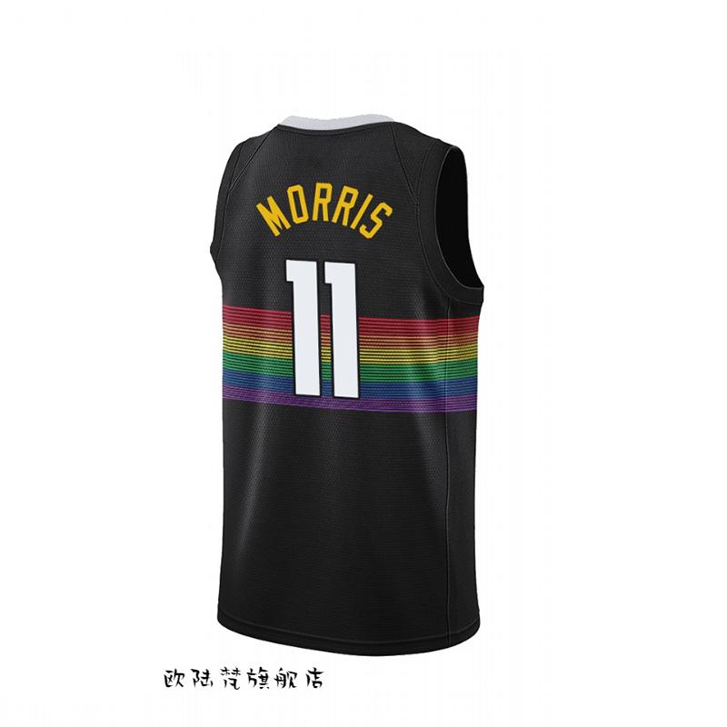 滕讯体育nba全 20赛季新款掘金队城市版球衣15号约基奇 米尔萨普 默里