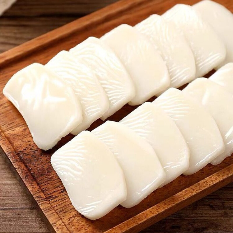 宁波特产正宗切片年糕古镇手工水磨年糕片批发炒火锅真空包装切片年糕