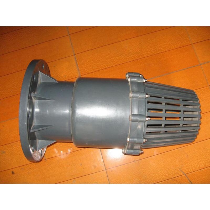 upvc底阀塑料pvc底阀水泵底阀止回阀花蓝头759011014016020090mm3寸