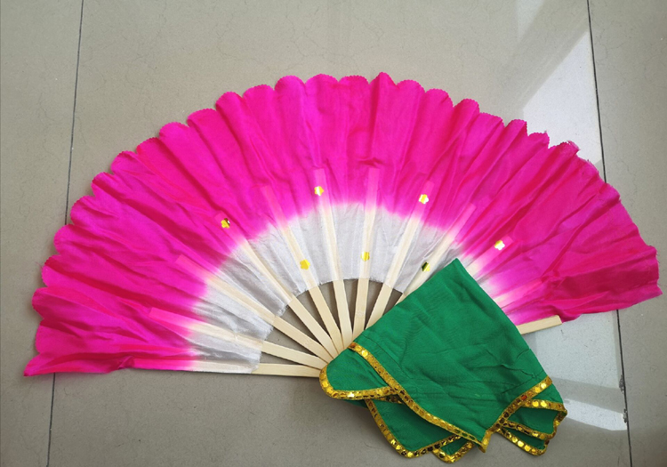 中国舞蹈家协会花鼓灯舞韵俏兰花考七十级舞蹈考级扇子和手绢道具一尺
