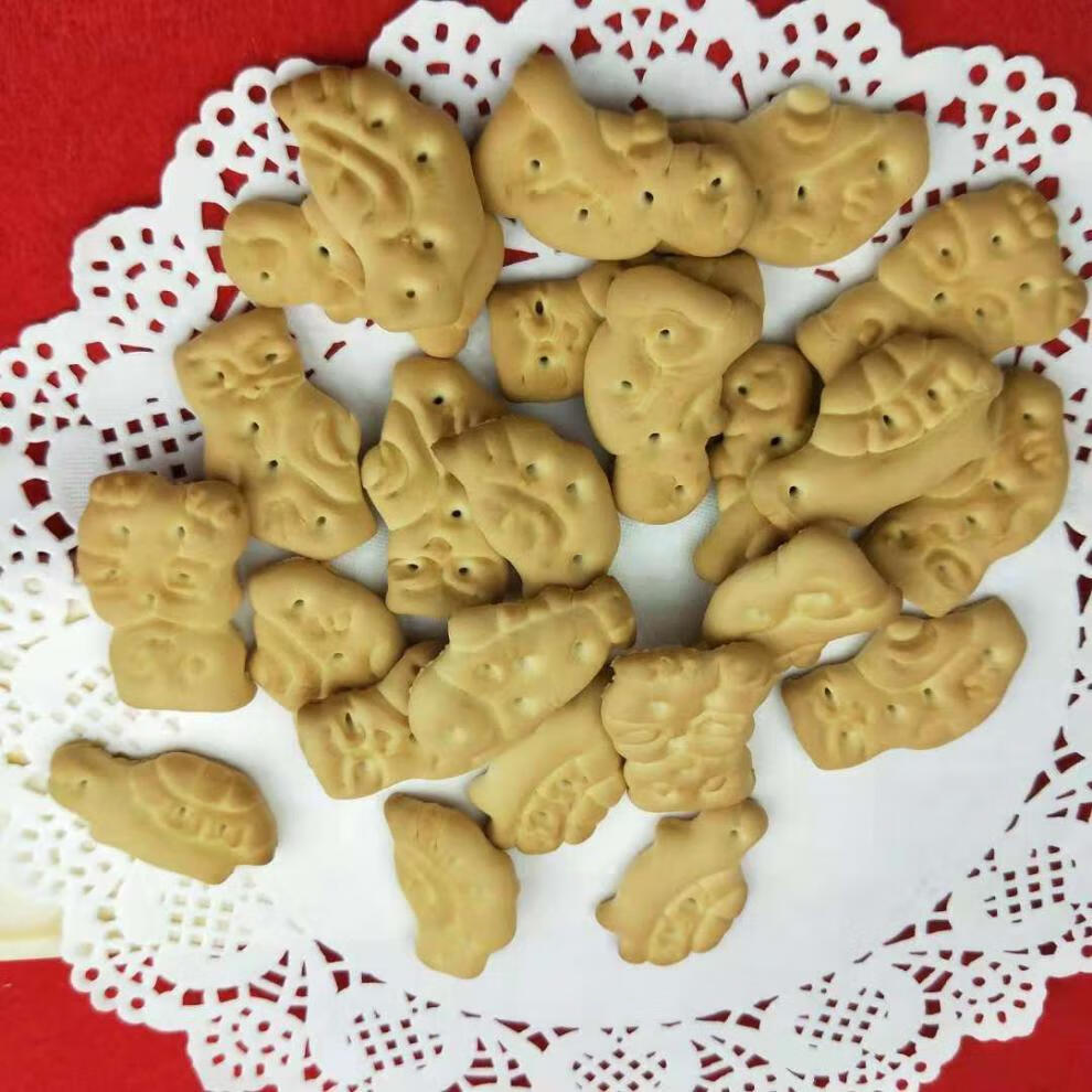 老式老北京动物饼干老人儿童80后零食童年回忆600*4 600g*3袋【图片