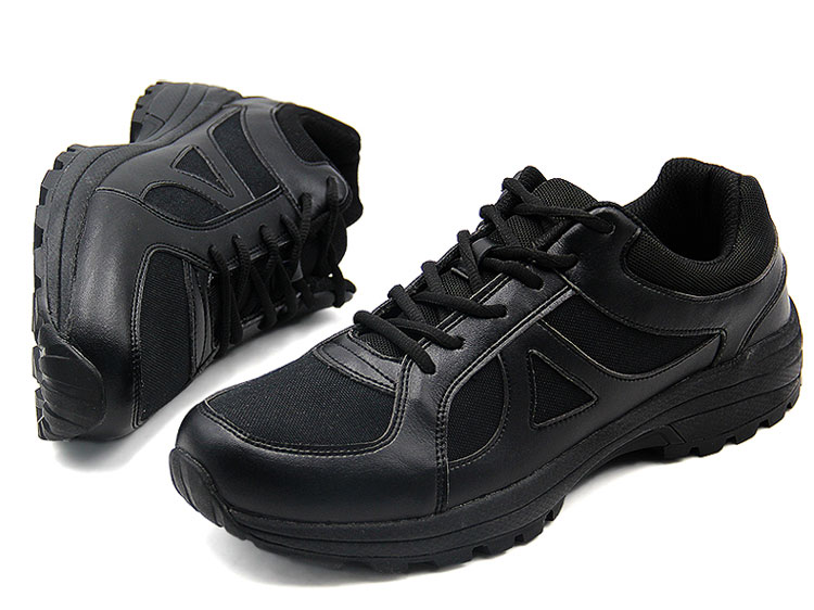 3514新式黑色春秋作训鞋男跑步武训练夏季轻警3537鞋 【春秋款】 38码