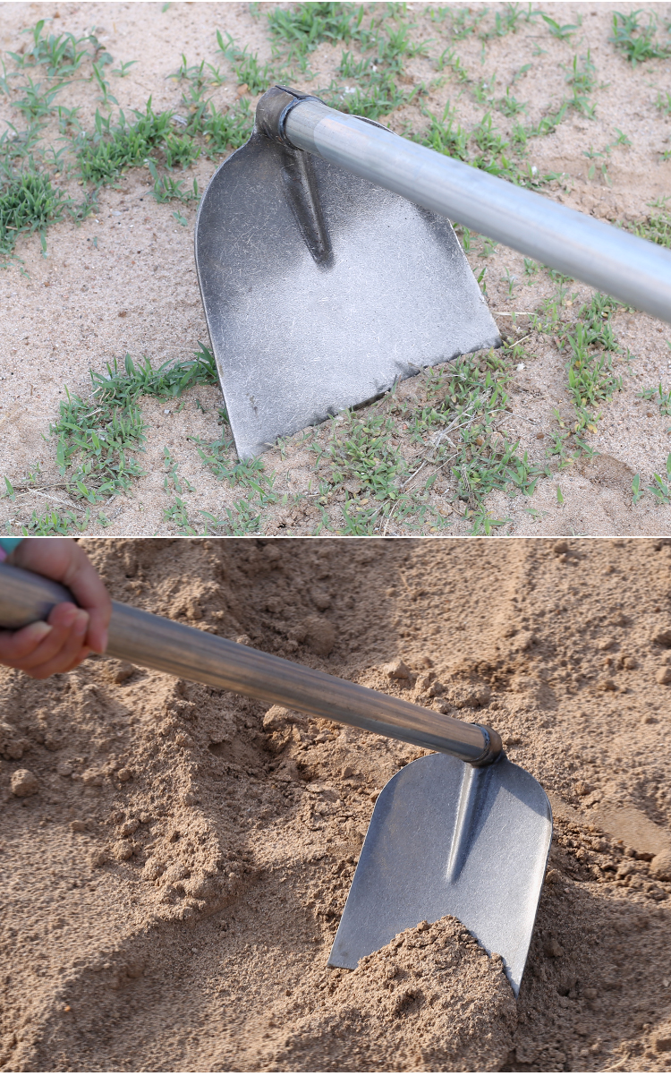 除草农具种菜翻地长柄除草挖笋农用园艺钢锄大宽锄头窄锄12米柄