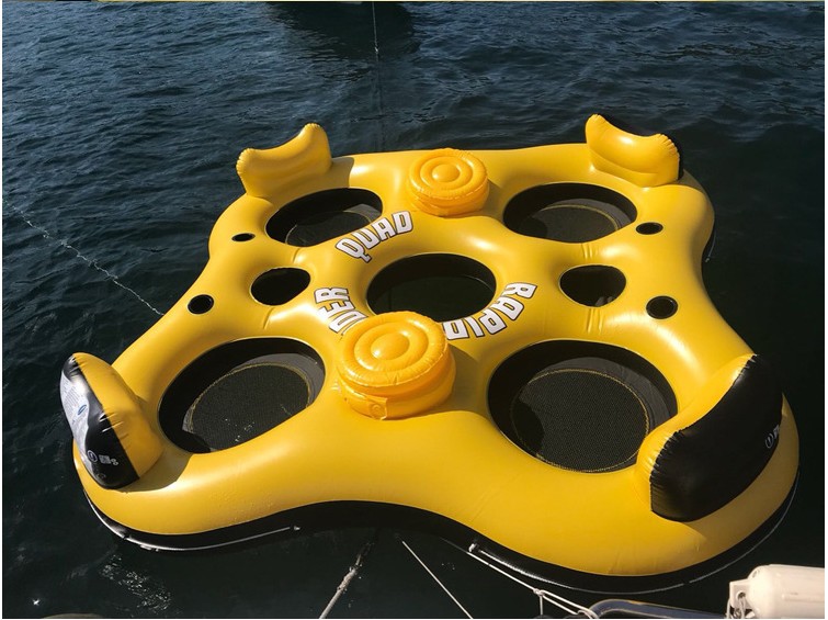 【卡瑟龙】水上漂浮垫充气 加厚成人儿童充气冲浪板水上沙发躺椅漂浮