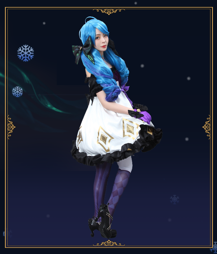 【还原度高】【】lol英雄联盟灵罗娃娃 格温cos服游戏动漫cosplay服装