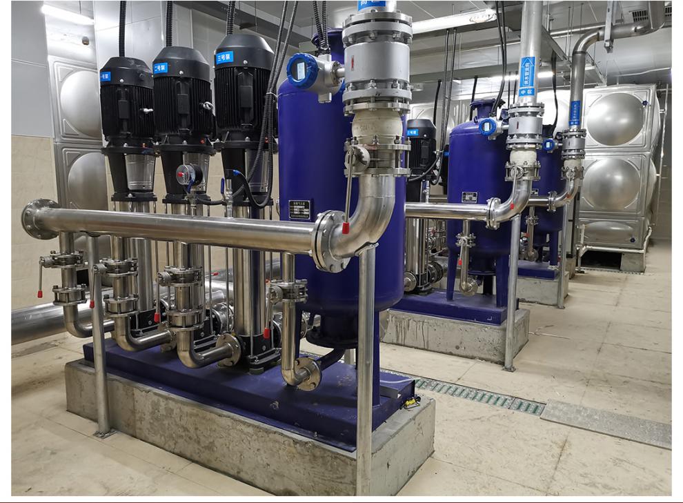 无负压恒压变频供水设备高层高楼工地小区生活水泵二次增压无塔 控制