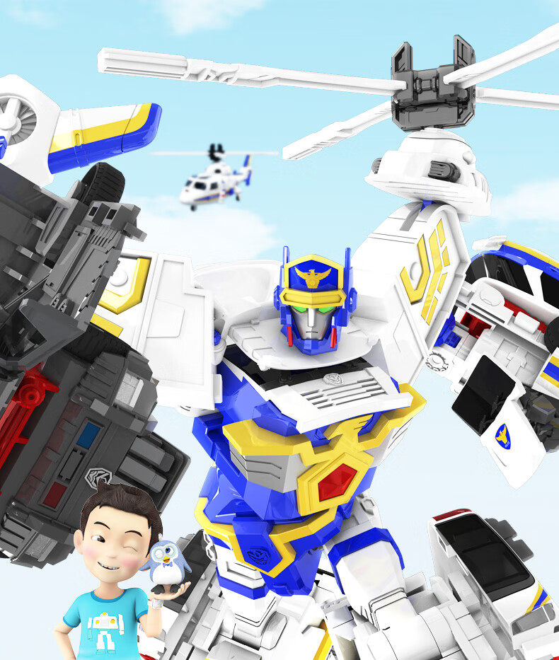 火警车手特警大巴巨人机器人精英版 巨兽时代【翼龙泰凌】 新品【图片