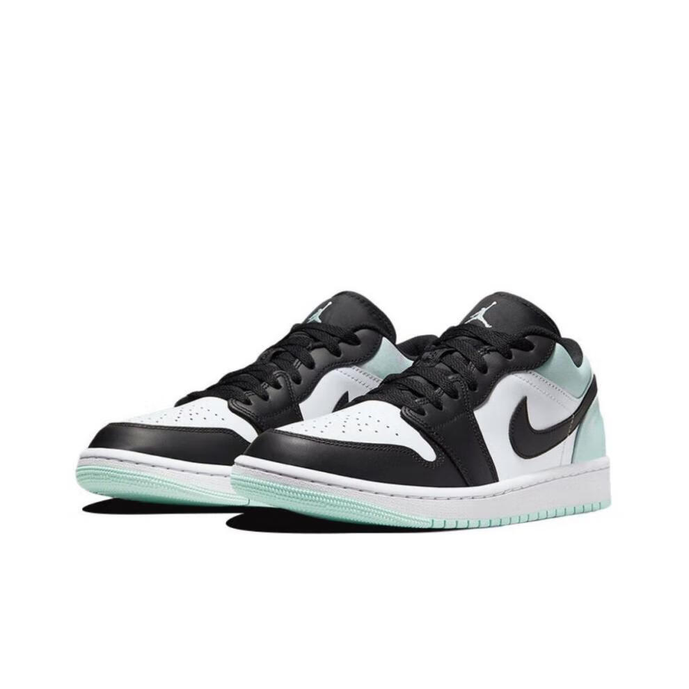 旗舰官方同款 【纯原】aj1 low se 白黑绿 小蒂芙尼 扎染男女款低帮