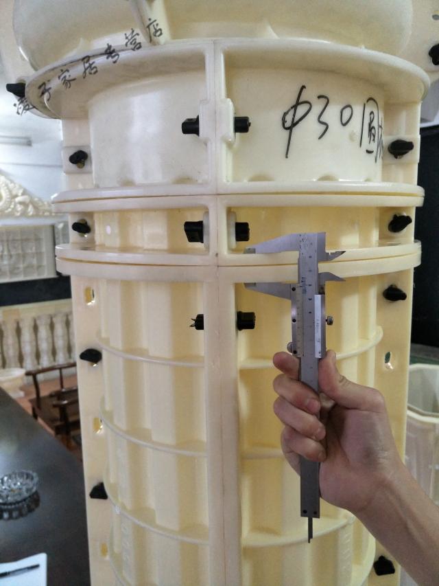 罗马柱欧式模具abs罗马柱圆柱子方柱子构件水泥自制模型大门模具 (到