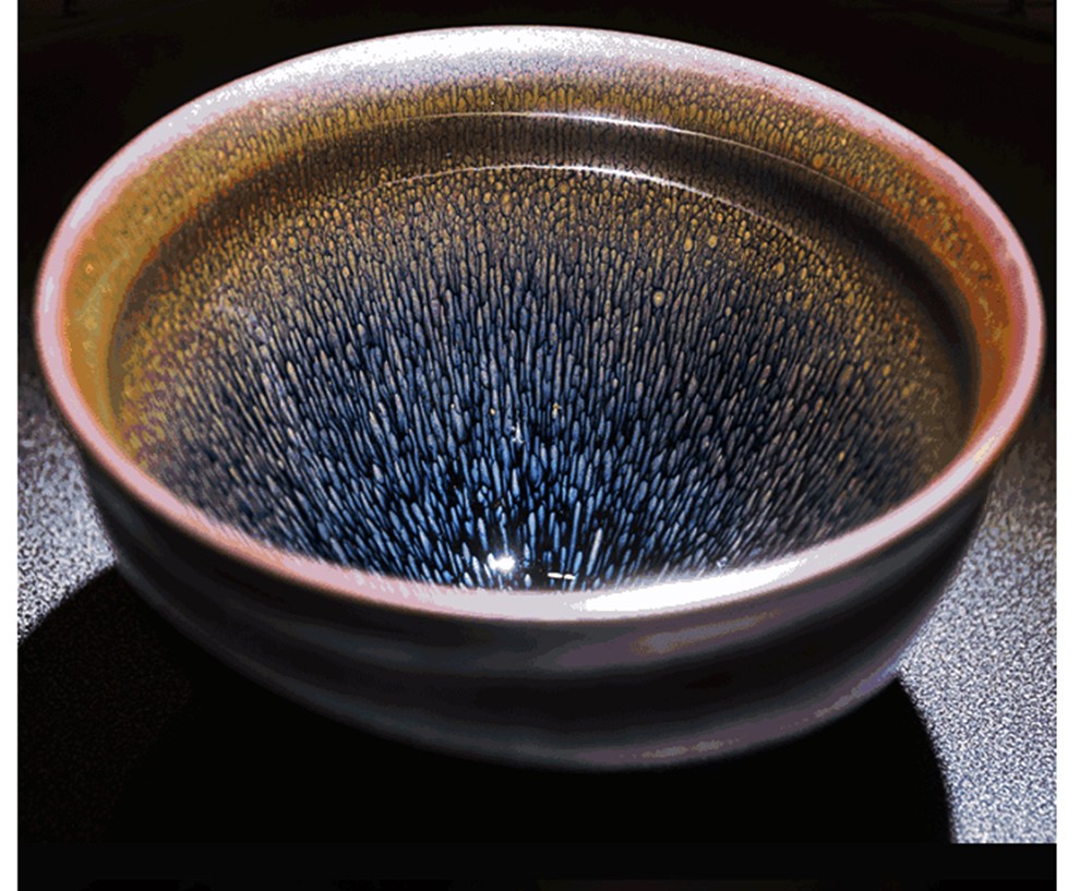 道诣堂叶礼旺兔毫正宗建阳大师级纯手工青黄金兔毫盏建盏茶杯建窑单只