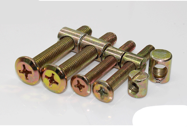 螺丝钉内六角螺丝家具五金螺丝婴儿童床上下床配件螺丝螺母套装组合内