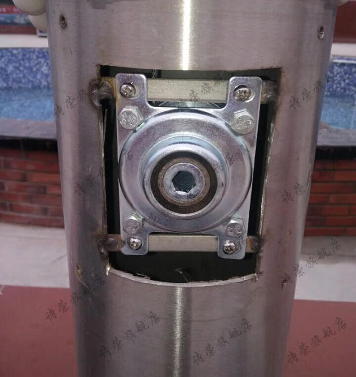 旗杆摇把 升降摇轮手摇器手动升旗装置摇把绕绳器旗杆内置手摇配件