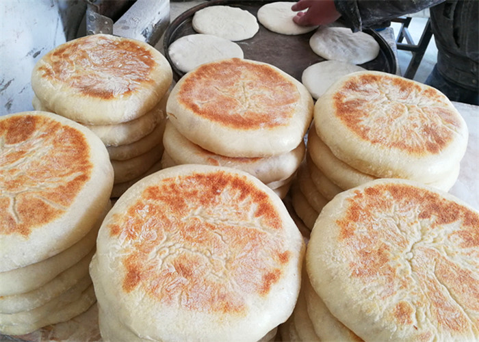 大饼 北方农家特产大饼纯手工早餐传统碱面烙饼袋装发面饼 20块