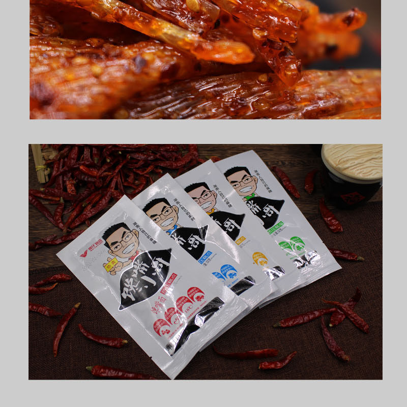 抖音同款京特优选卡慕馋嘴小哥辣条辣棒辣片麻辣小零食超辣网红零食