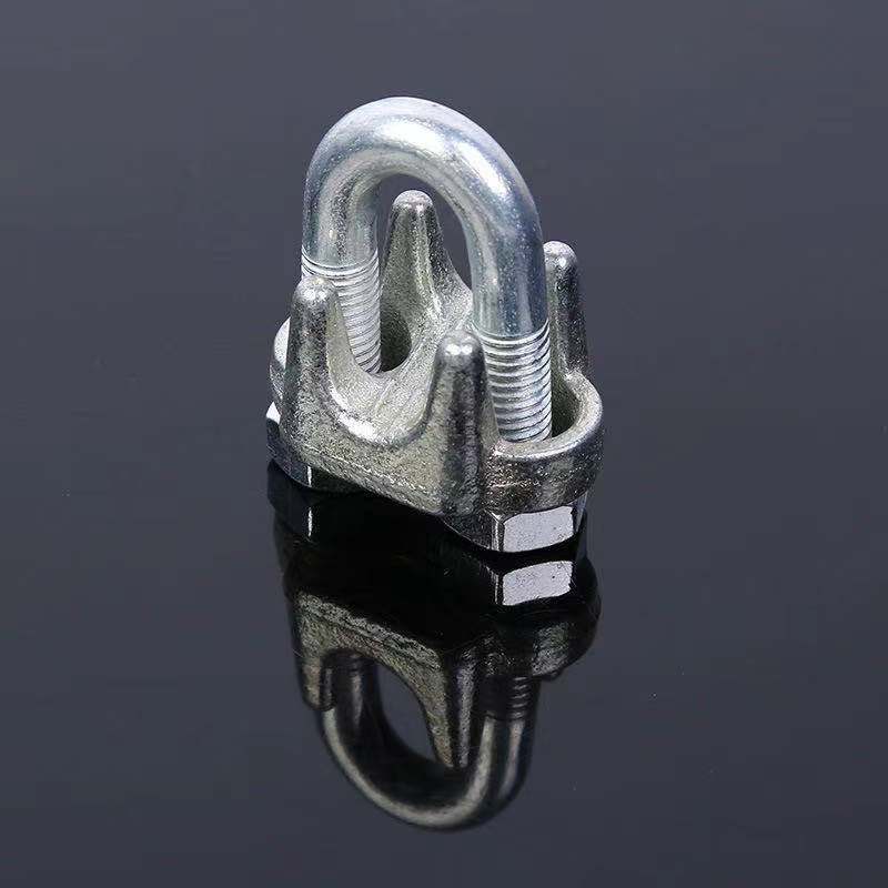 联盟使者(旗舰)钢丝绳夹子头钢丝绳卡头绳扣钢卡头m5m8加厚固定接头