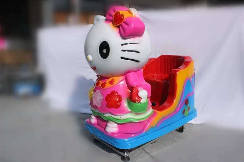 稚气熊摇摇车投币电动摇摆机超市门口带音乐商用新款家用儿童摇摇车