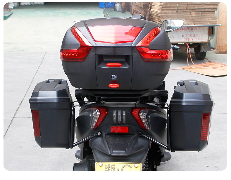 赛科龙rt3尾箱适用于宗申rt3边箱踏板车摩托车侧箱zs250t-3后备箱 e60