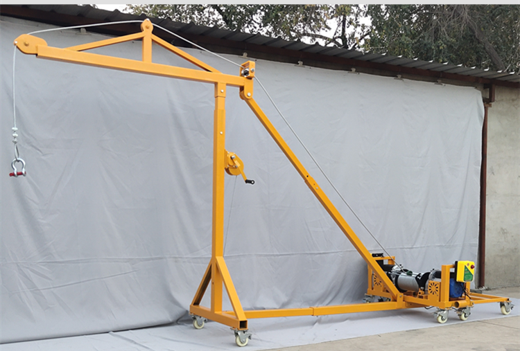 轻松吊防盗网吊机高楼窗户大玻璃卷扬机小型便捷移动升降建筑神器