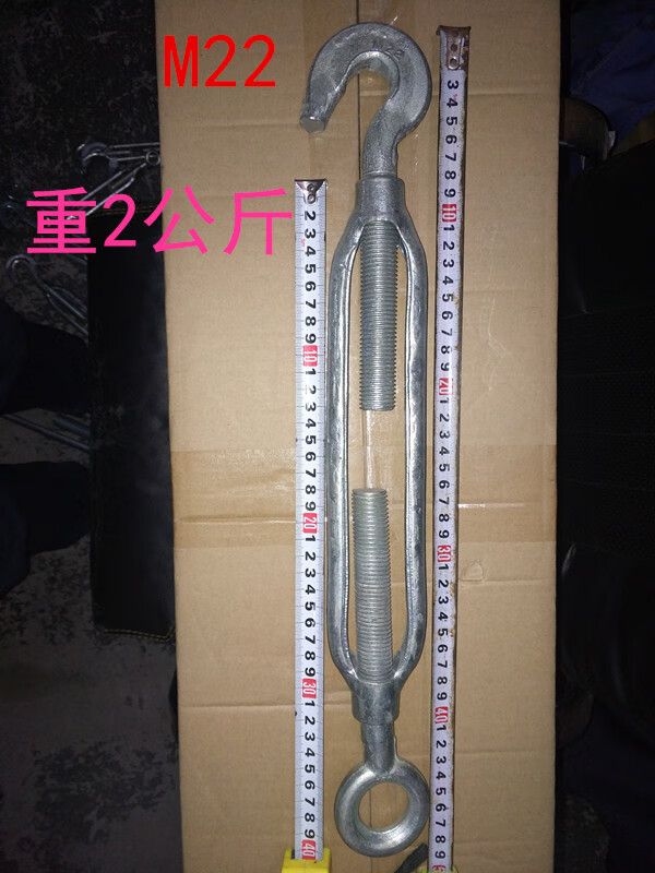 镀锌花篮螺丝花蓝螺丝花兰螺丝钢丝绳收紧器开体花蓝m8m10m24m8