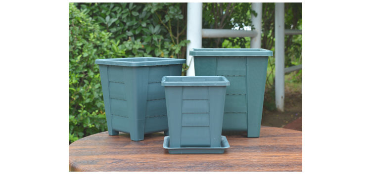 青山盆四方青山盆方口控根花盆升级加厚透气不烂根月季花种植盆锐衡1