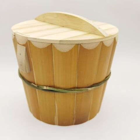 蒸饭桶饭蒸木桶寿司原生态楠竹桶蒸饭桶蒸饭木桶竹筒竹制品甑子带盖桶