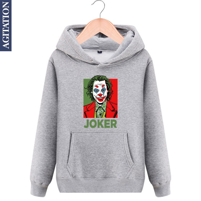 宝凡柏dcjoker电影动漫小丑连帽卫衣帽衫套头加绒衣服男女潮学生粉丝