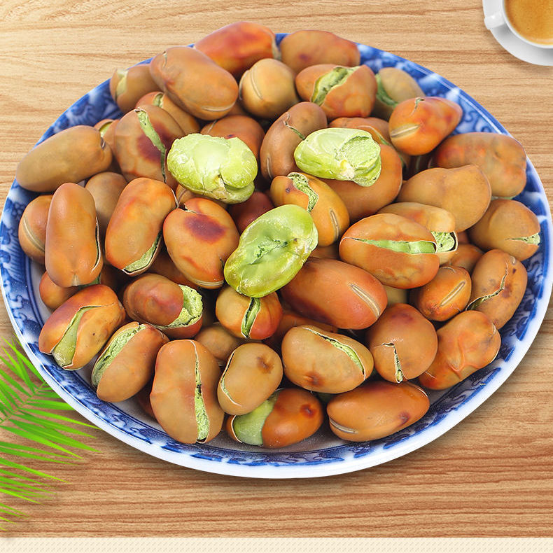 22年新豆保山绿心蚕豆云南特产非油炸蚕豆炒货原味保山绿豆 绿心蚕豆