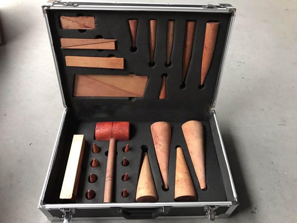 堵漏木塞28木头楔子kj-2氯氨止漏工具燃气管道油站船抢修封堵器材 铝