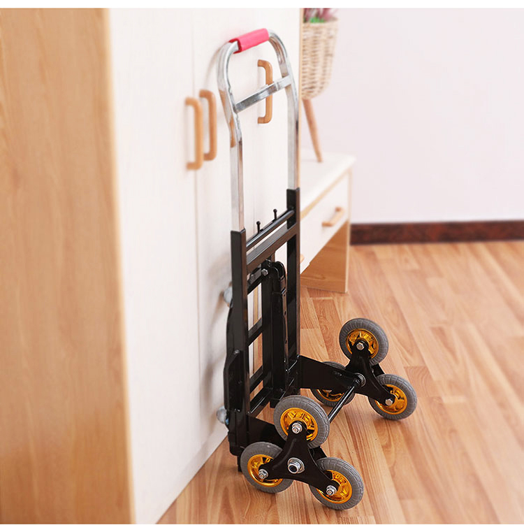 爬楼机搬运车 电动爬楼梯搬运神器 六轮拉杆搬运冰箱洗衣机水桶煤气