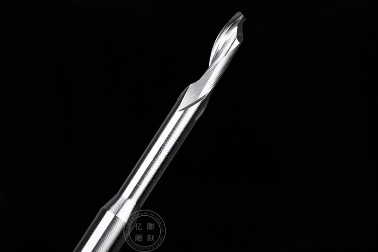 8mm 料单刃仿形铣刀铝合金门窗幕墙铝型材切割开锁孔雕刻刀具 10*30*