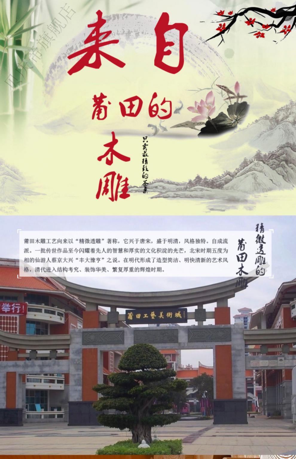 百诺恩 边柜窄柜木实木边几仿古小茶几麻将桌边角几客厅边柜中式角几 A款(图片色)