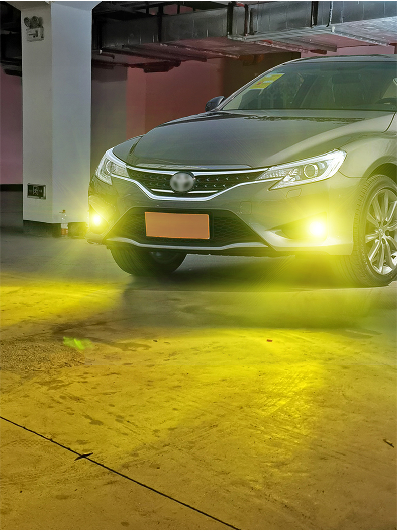 适用丰田锐志10-13款12黄金光新锐志爆闪11灯泡led雾灯14锐志改装 常