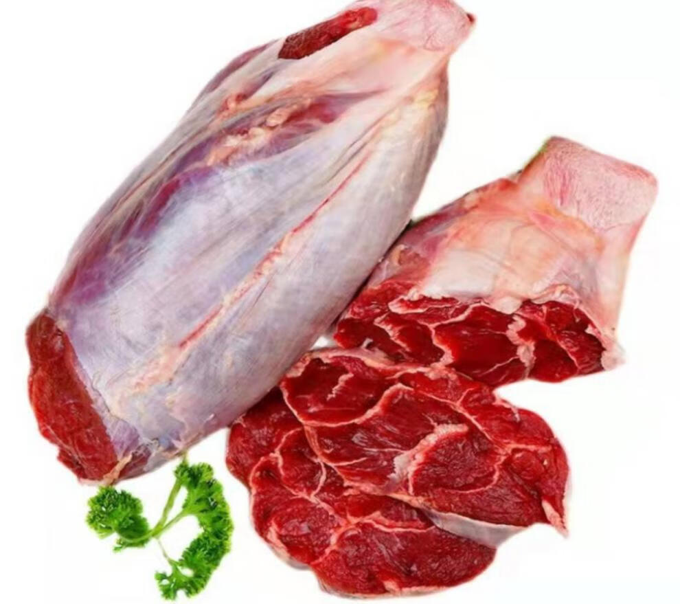 果亦橙呼伦贝尔新鲜牛腱子金钱腱展 现杀现卖散养草饲牛肉 5斤【图片